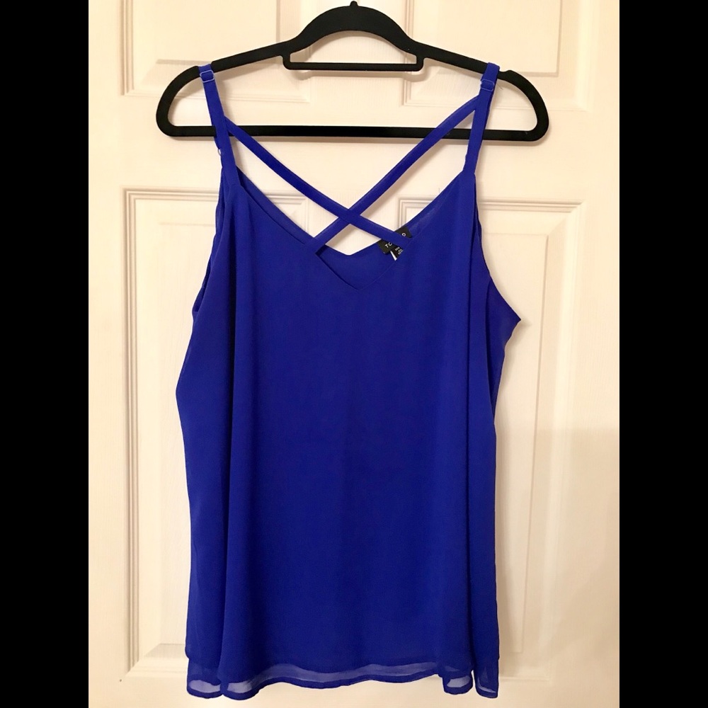 Spaghetti strap tank